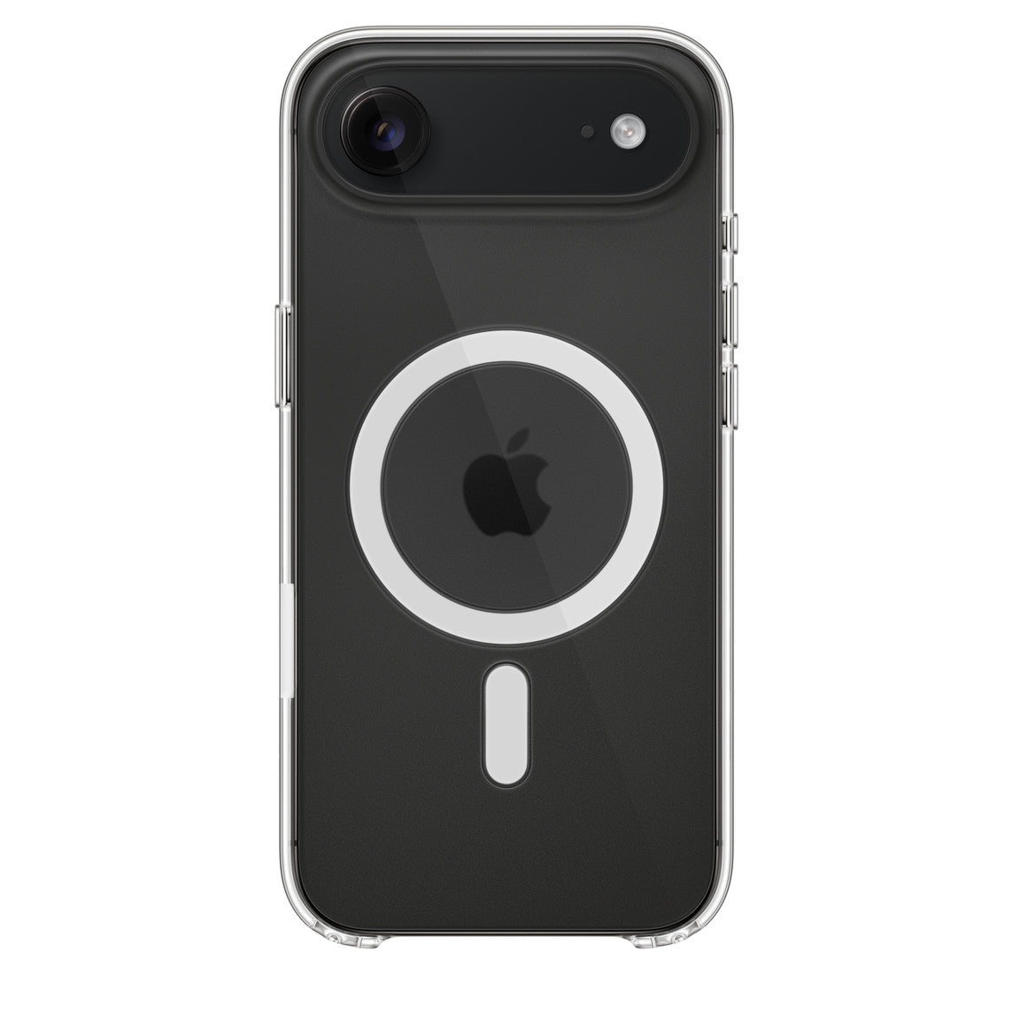 Frost-colored iPhone Air Case with MagSafe by Oraxxi, showcasing slim design and secure magnetic attachment on a smartphone.