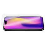 Clear glass screen guard by Oraxxi designed for iPhone 17 Pro Max, providing durable protection for the device screen.