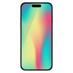 Oraxxi Moov Privacy Glass screen guard on iPhone Air, showing privacy filter and sleek edge design for screen protection.