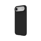Black Moov SoftTouch Case with MagSafe for iPhone Air by Oraxxi, showing the sleek, textured design and magnetic closure.