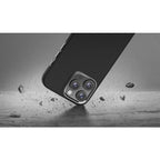 Oraxxi Pitaka Ultra-Slim iPhone 16 Pro case in black and grey, showcasing slim protective design for the latest iPhone model.