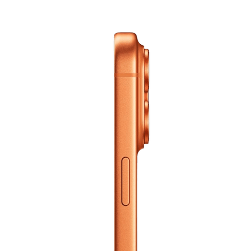 Orange Oraxxi iPhone 17 Pro with 256GB storage, showing the sleek front display and modern design.