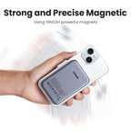 UGREEN Magnetic 10000mAh Wireless 20W Power Bank - Grey - Oraxxi