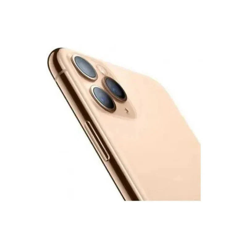 Pre-owned Apple iPhone 11 Pro in gold with 64GB storage, showing the front display and sleek design.