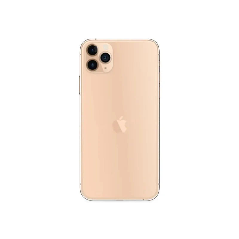 Pre-owned Apple iPhone 11 Pro 64GB in gold, showing the front display and sleek design of the smartphone.