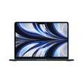 Midnight 13-inch MacBook Air with Apple M2 chip, 8-core CPU and GPU, 16GB RAM, 256GB storage, sleek laptop design