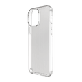 Clear Moov Drop Protection Case for iPhone 13 Pro, showing a transparent, durable phone case with reinforced edges.