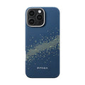 Pitaka StarPeak woven iPhone 16 Pro case with Milky Way Galaxy design, showcasing a durable, stylish phone case in South Africa.